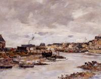 Boudin, Eugene - The Inner Port of Trouville at Low Tide